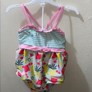 Target Baby Girl Bathing Suit size 6-9 months pink